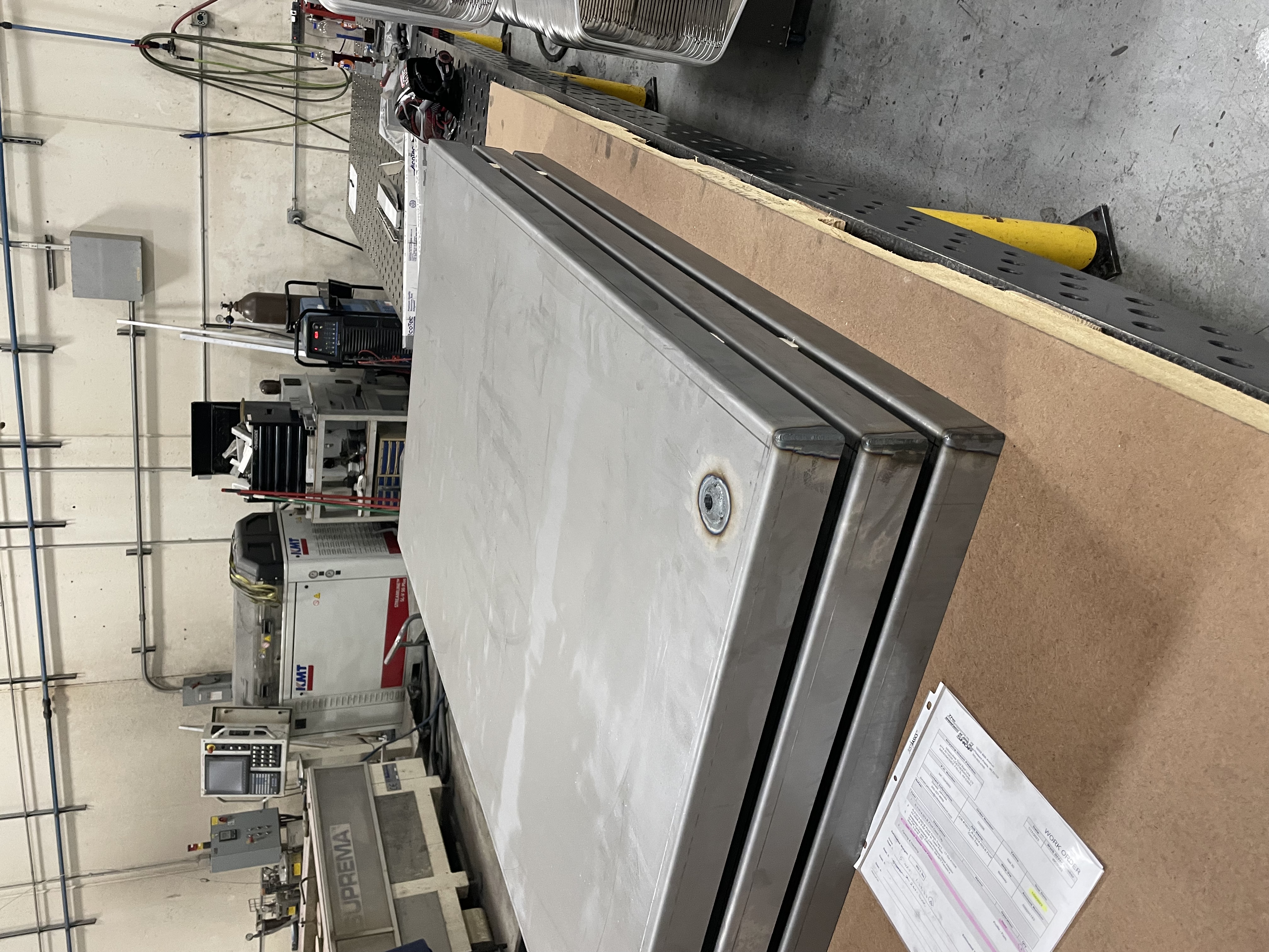 Steel catch pans