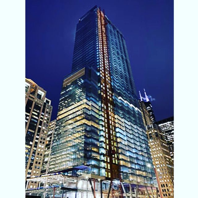 custom metal fabrication wolf point tower downtown chicago